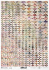 Harlequin Checks A4 Rice Paper