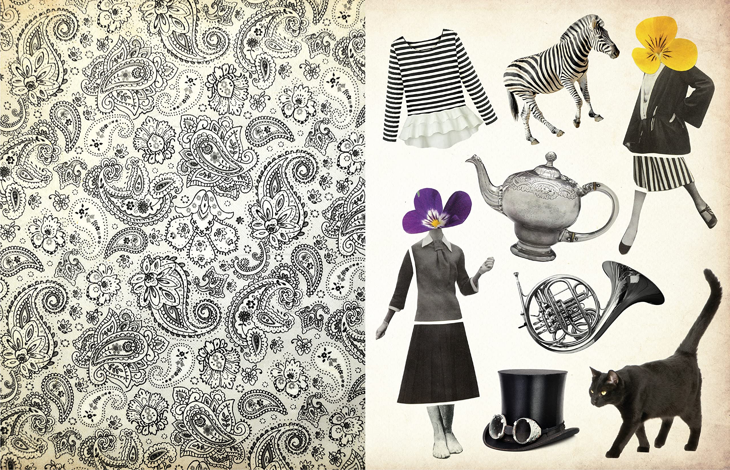 Snipping the Stress Away: A Collage Activity Journal