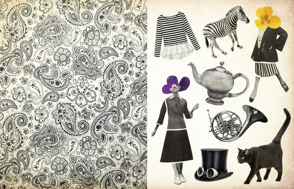 Snipping the Stress Away: A Collage Activity Journal