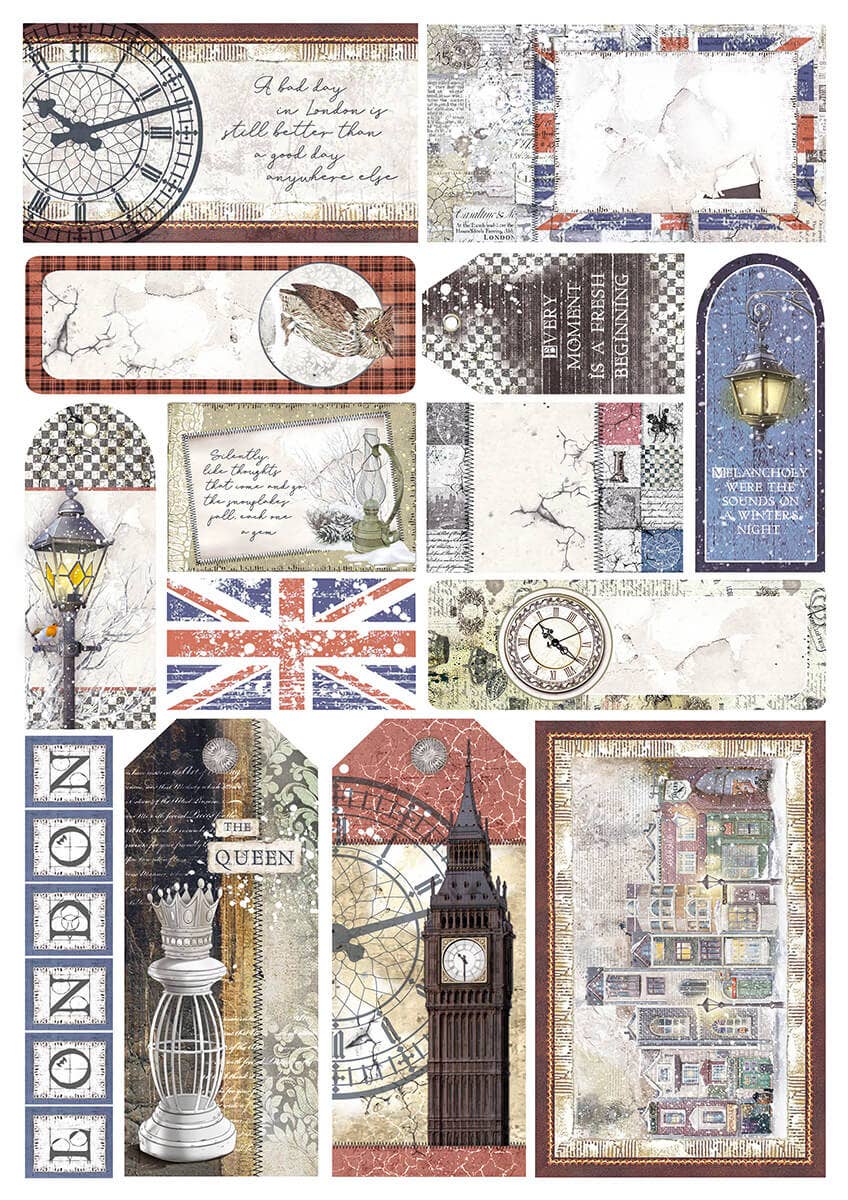 London's Calling A4 Creative Pad {clearance}