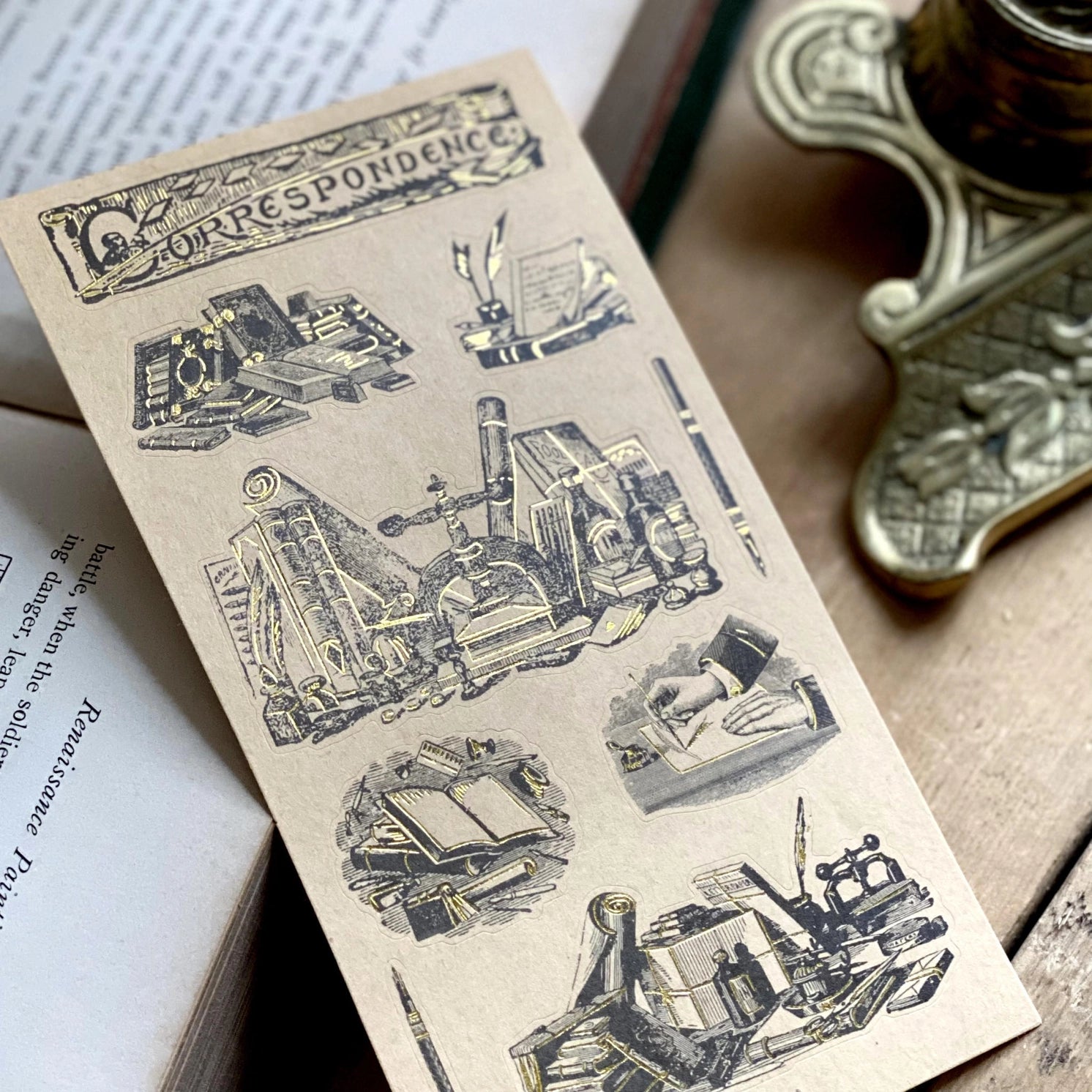 Vintage Correspondence Sticker Sheet