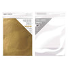 Harvest Gold Mirror Glossy Cardstock | 8.5x11 {5/pk}