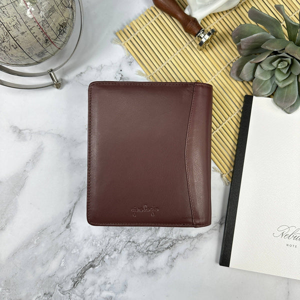 Leather Zippered 12-Pen Case