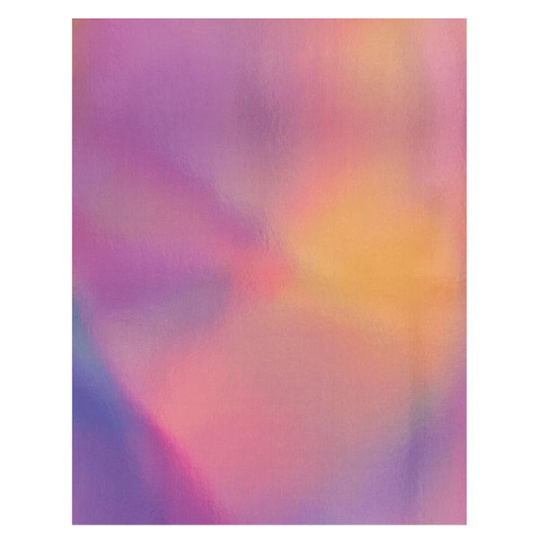 Petal Pink 8.5x11 Mirror Iridescent Cardstock 5pk