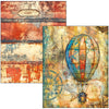 {back soon!} Past Time A4 Maxi Mixed Media Book