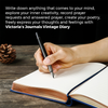 Apricot Antiqued Vegan Leather Journal