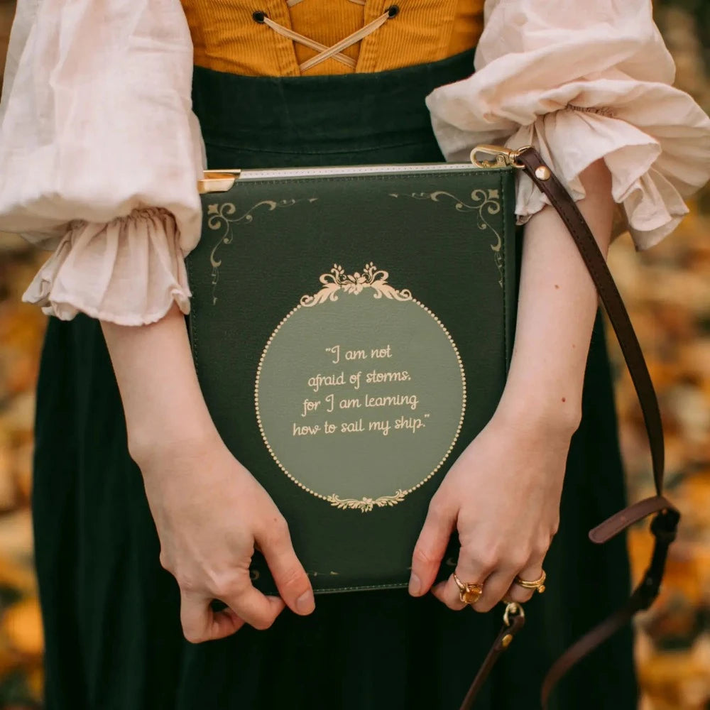 Little Women Green Book Art Sac à main {plusieurs tailles}