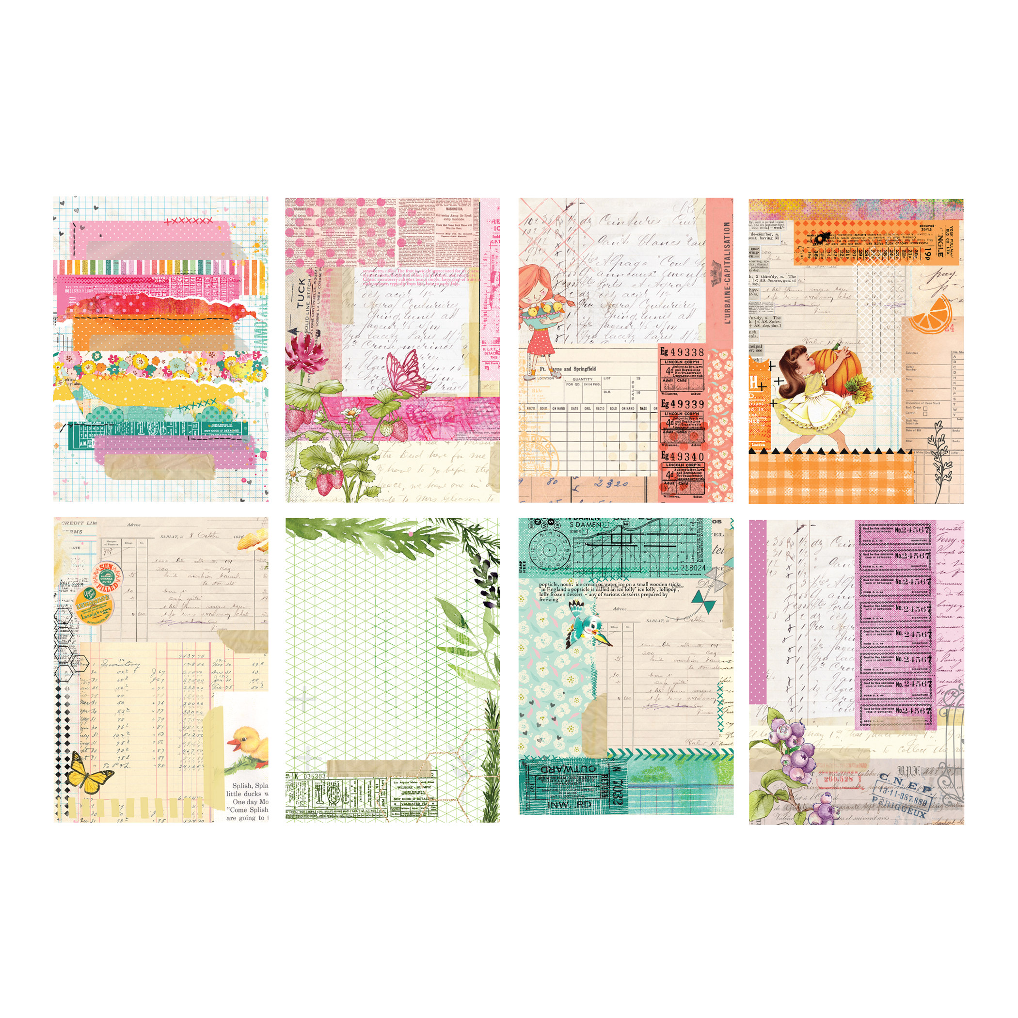 Sun Kissed Ledger 6x9 Single-Sided Paper Pack