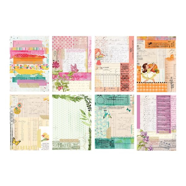 Sun Kissed Ledger 6x9 Single-Sided Paper Pack