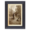 Reunited in Aidenn Framed Illustration, Edgar Allan Poe's "The Raven"