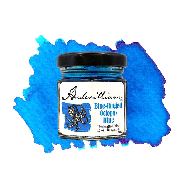 Encre de poulpe aux anneaux bleus