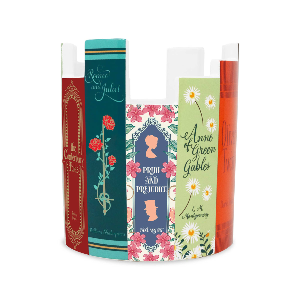 Classic Books Desk Pot