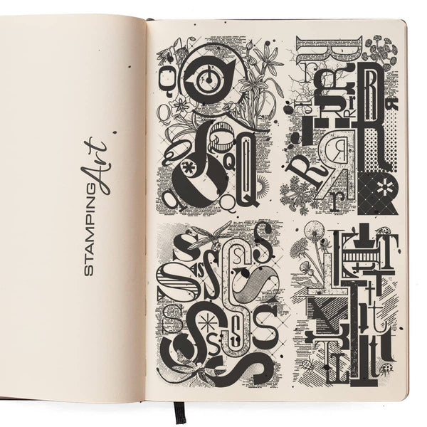 Design Letters 6x8 Clear Stamp Sets | Bad Girls