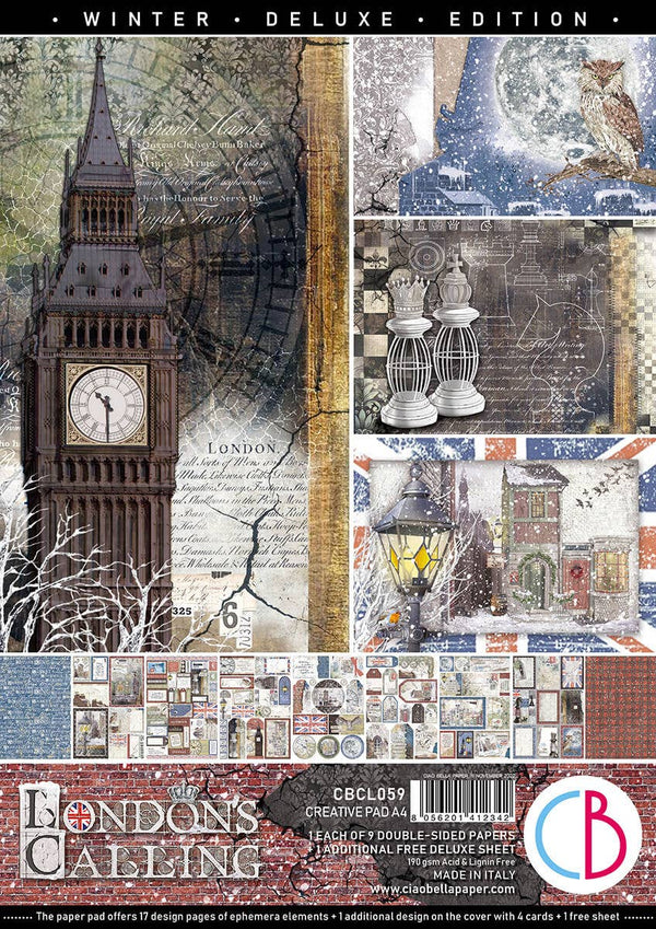 London's Calling A4 Creative Pad {clearance}
