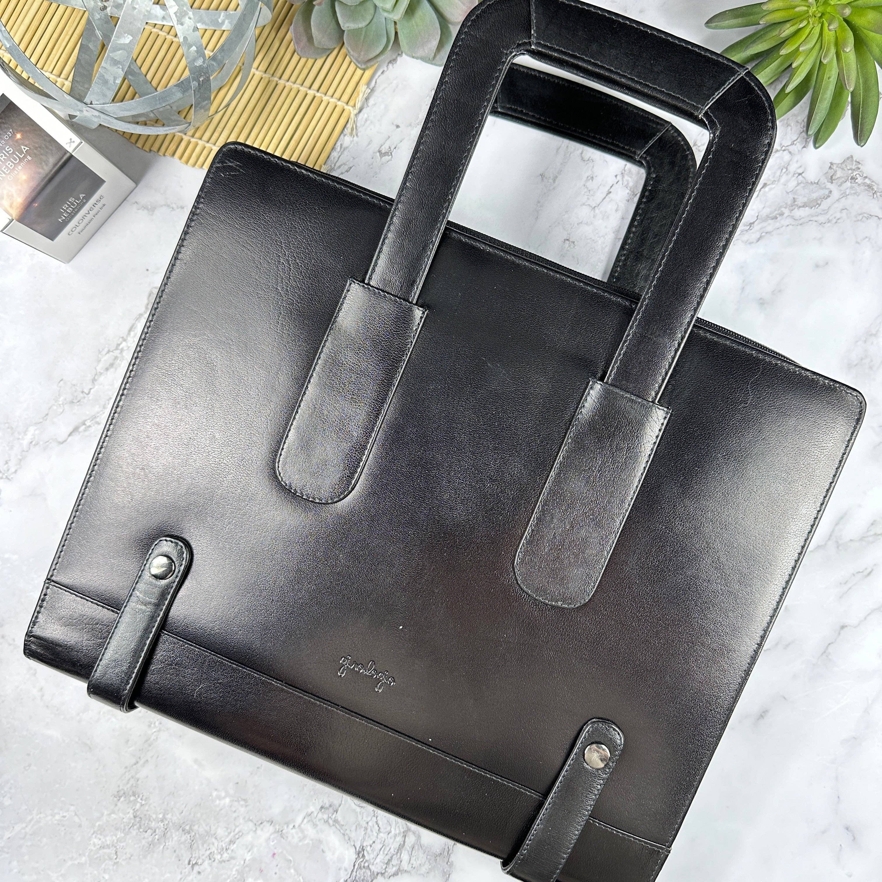 Bomber Brown Leather 96 Pen Zip Case