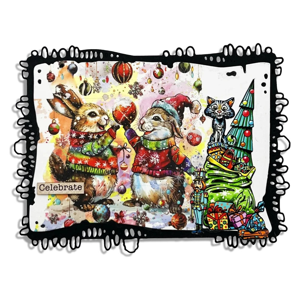 Hoppy Holidays {Christmas} Layer-it-Up Washi Tape No. 111