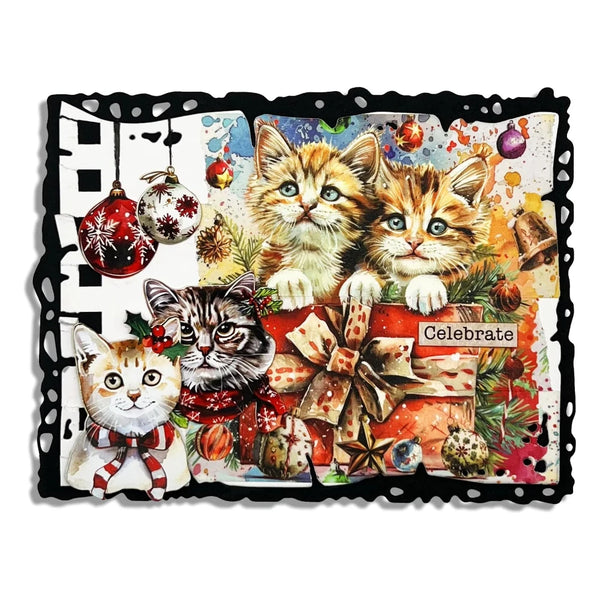 Purry Christmas Surprise {Christmas} Layer-it-Up Washi Tape No. 108