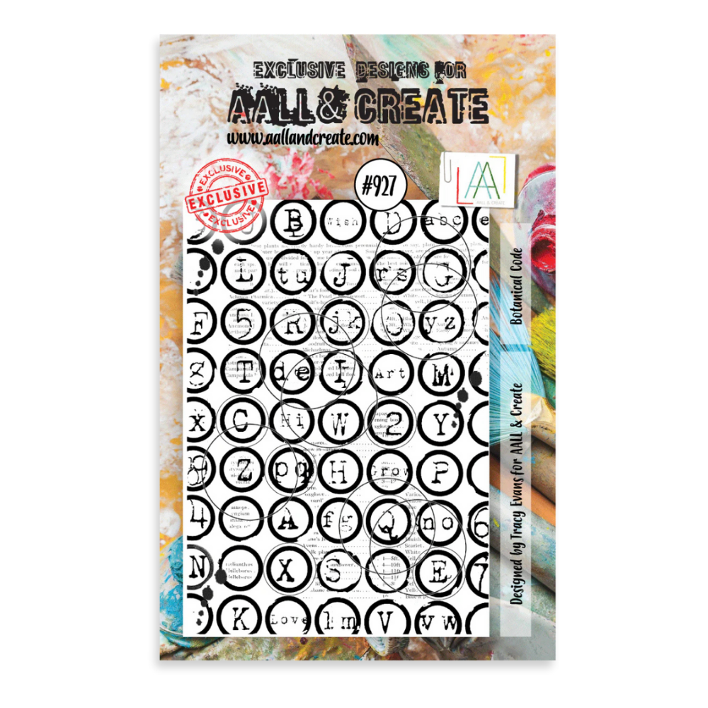 Botanical Code Clear Stamp Set No. 927