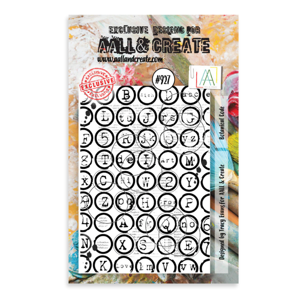 Botanical Code Clear Stamp Set No. 927
