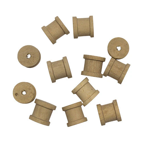 Mini Wooden Spools