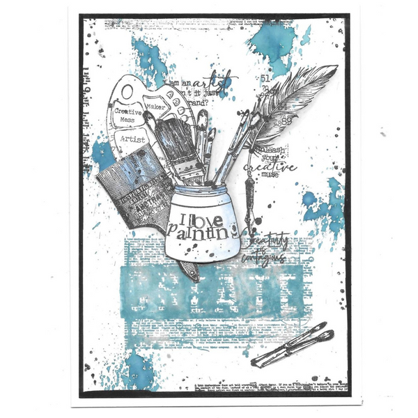 Artist Kit Clear Stamp Set No. 917