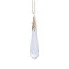 Clear Acrylic and Metal Filigree Drop Ornaments {multiple styles}