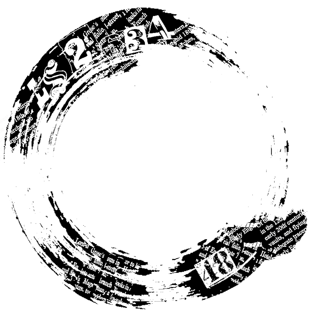Coffee Print 3x3 Rubber Stamp | Andy Skinner