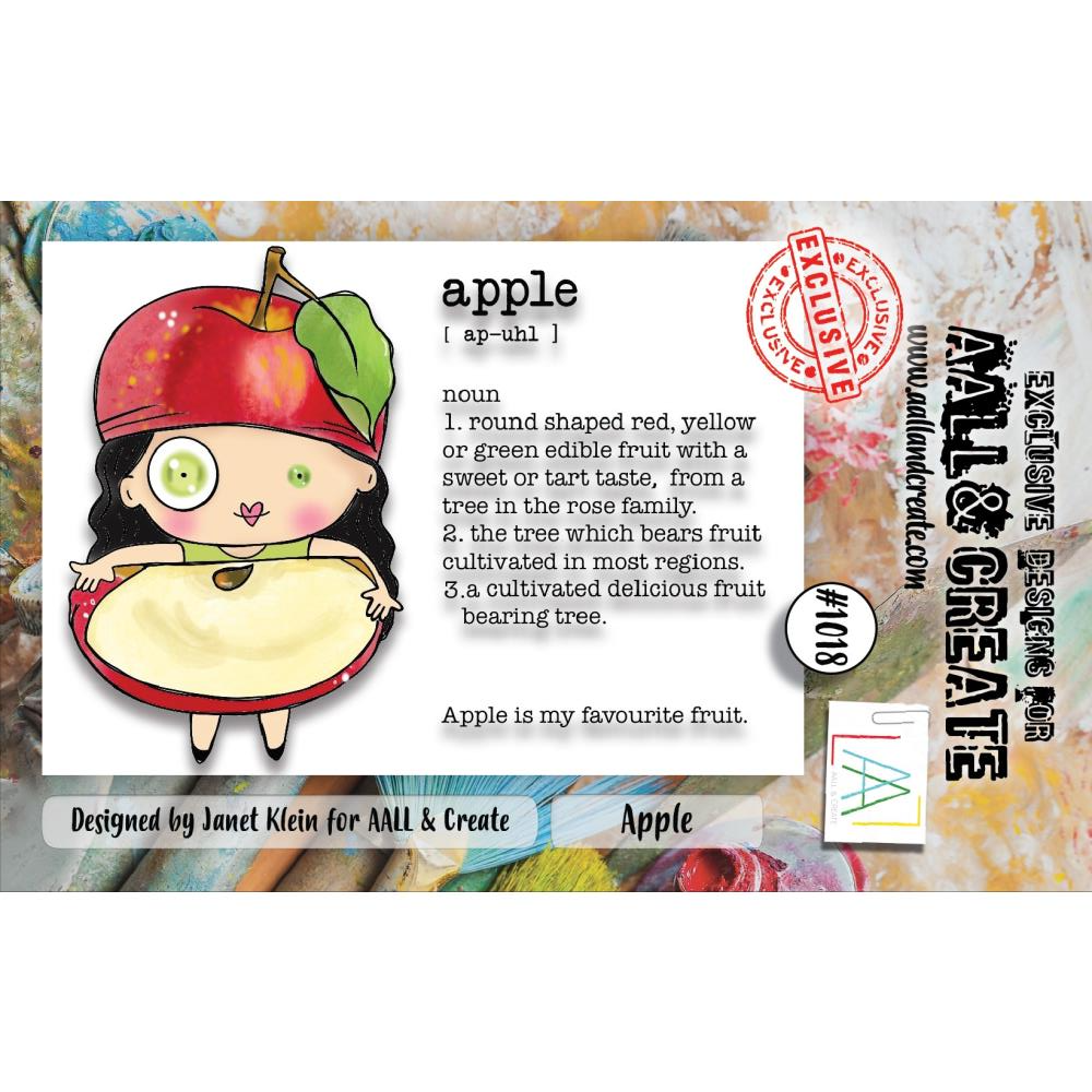 Apple A7 Clear Stamp Set No. 1018 {clearance}