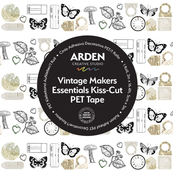 Vintage Maker Essentials Kiss-Cut pet Tape