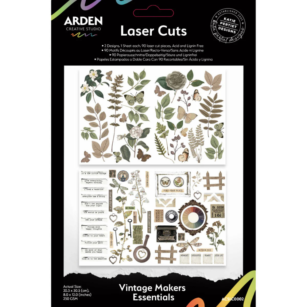 Vintage Maker Laser Cuts