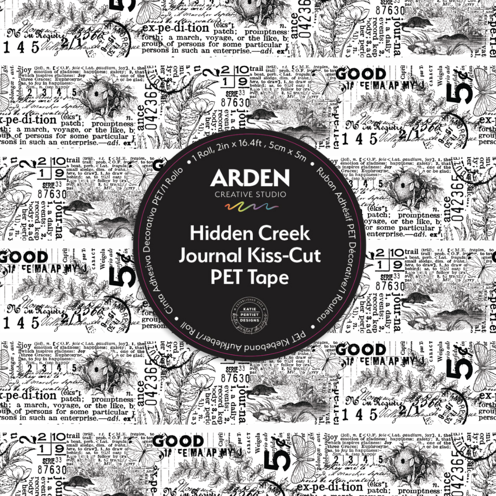 Journal Kiss-Cut pet Tape | Hidden Creek