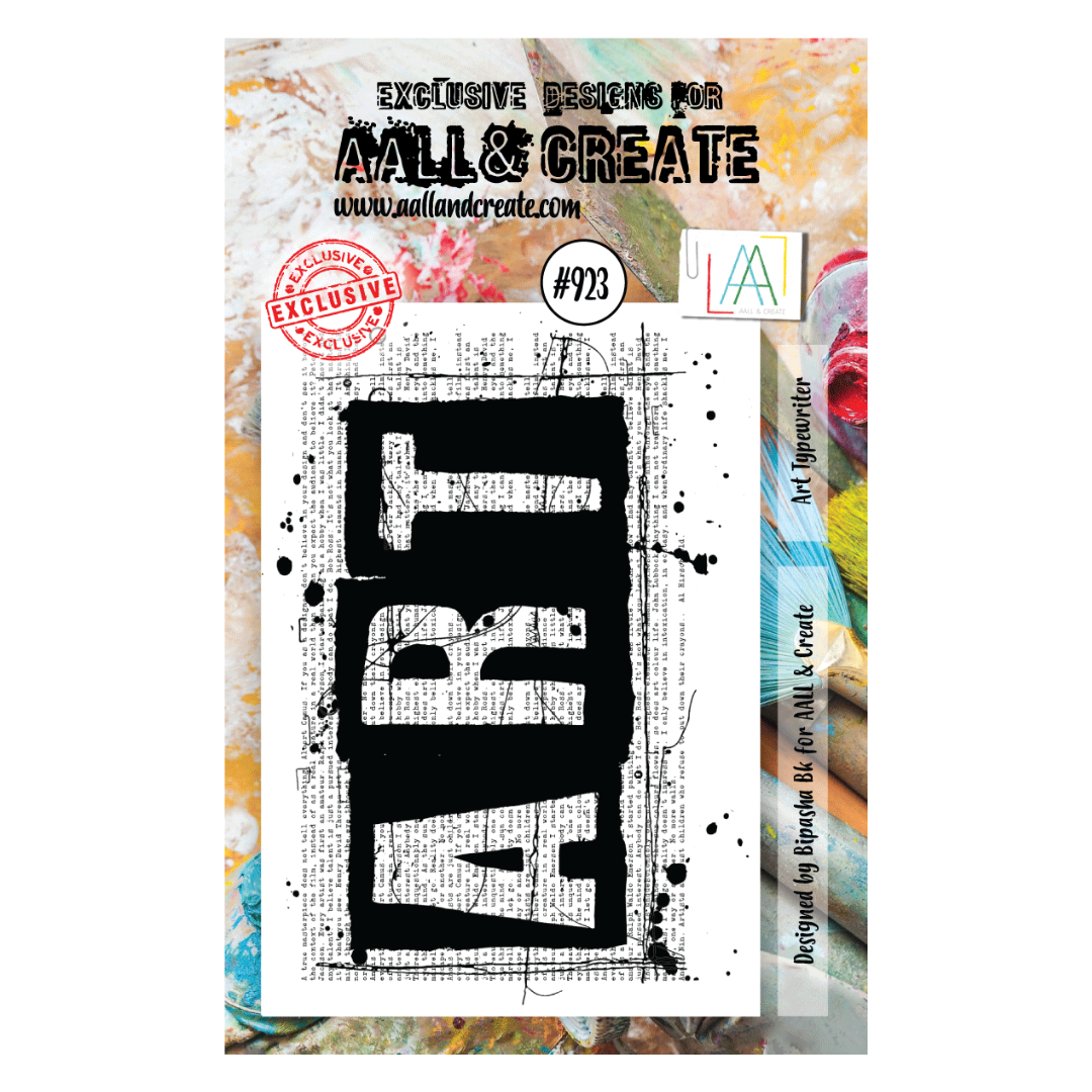 Art Typewriter Stamp Set No. 923