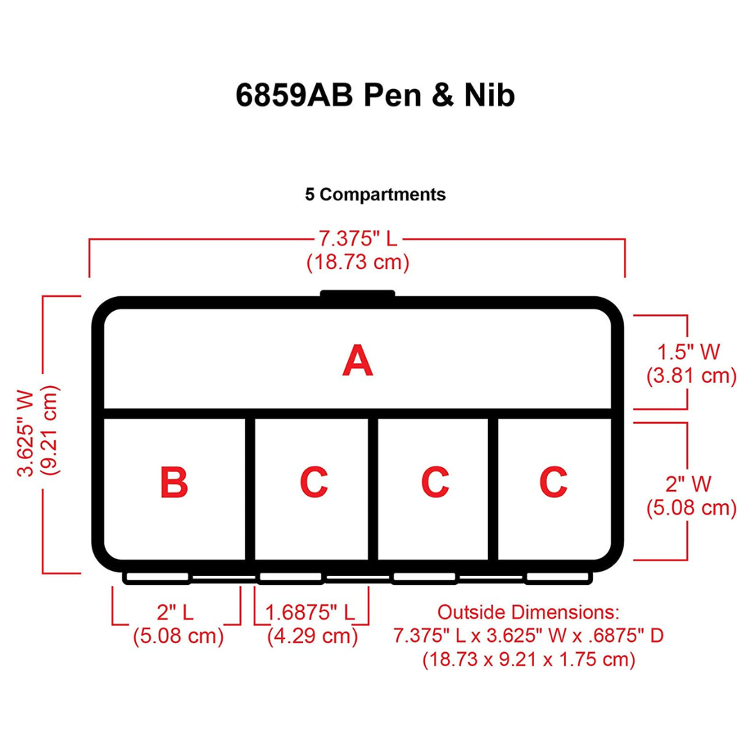 Pen & Nib ArtBin Case