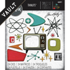 Atomic Retro Die Set | Tim Holtz 2025 Vault Release