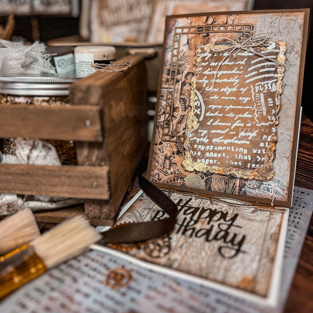 {past event} Song of the Sea Mixed Media 102 Card Class w/ Caroline