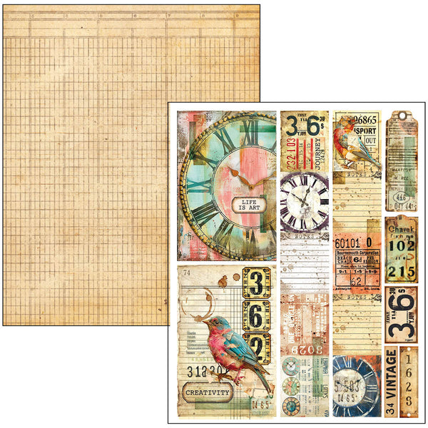 {back soon!} Quintessential A4 Maxi Mixed Media Book
