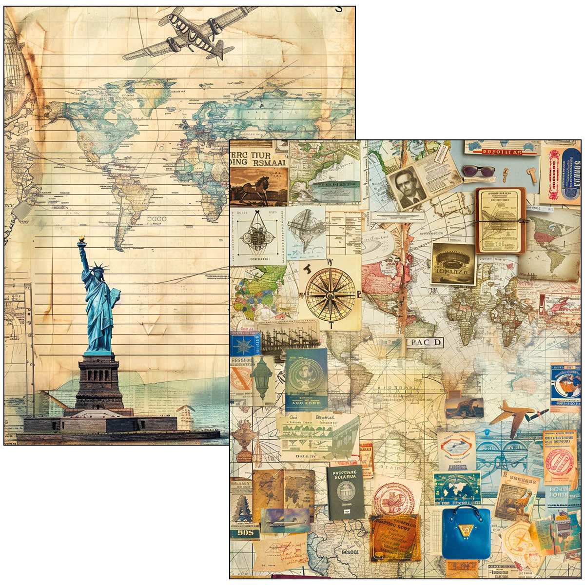 Journey Ahead A4 Maxi Mixed Media Book