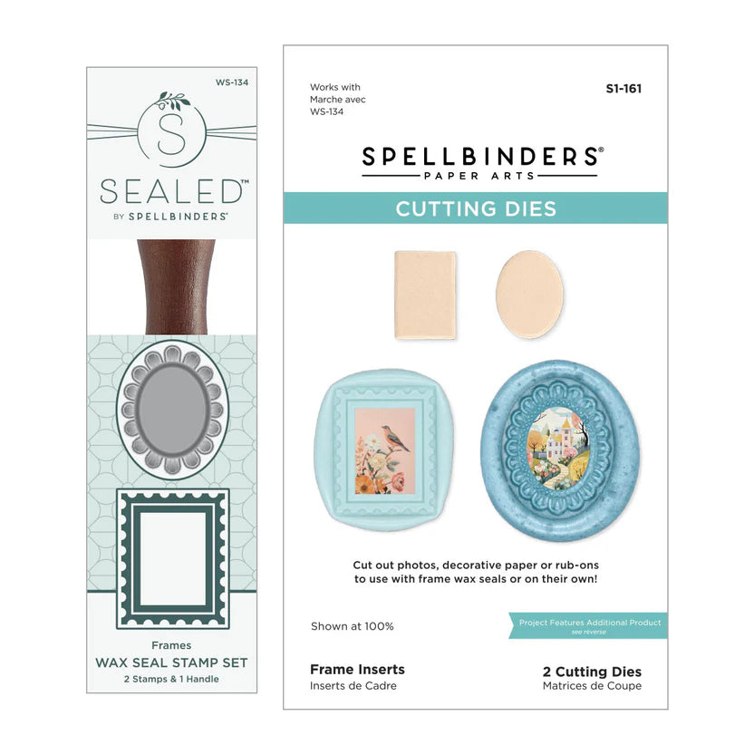 Frames Wax Seal Stamps & Dies Bundle | Holiday Magic