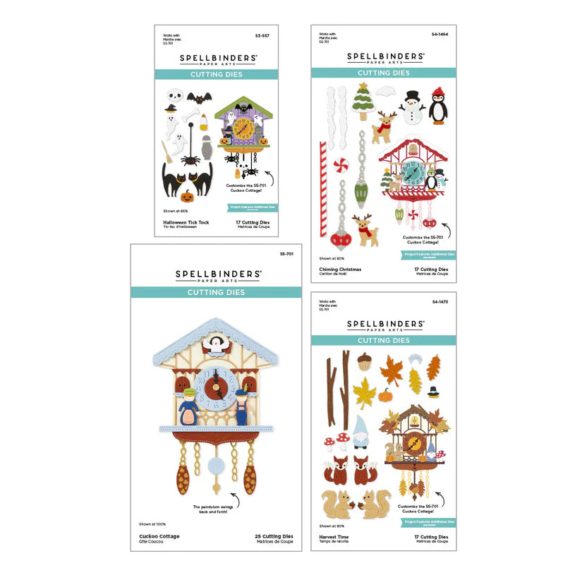 Cuckoo Cottage Die + BetterPress Bundle
