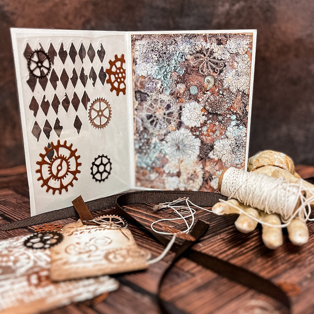 {past event} Song of the Sea Mixed Media 102 Card Class w/ Caroline