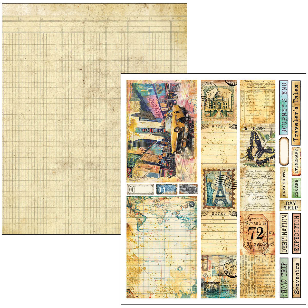 Journey Ahead A4 Maxi Mixed Media Book
