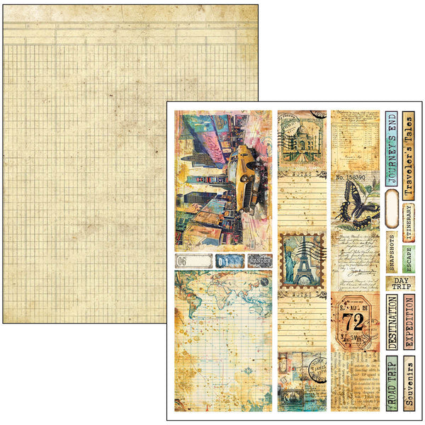 Journey Ahead A4 Maxi Mixed Media Book