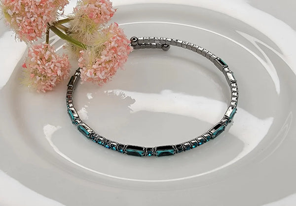 Bracelet empilable baguette graduée {plusieurs couleurs}
