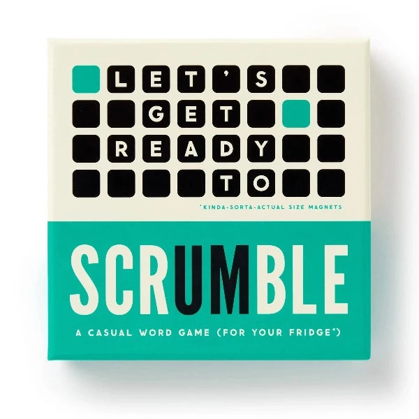 Scrumble Magnetic Fridge Game