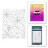 Spider Web Background Press Plate | BetterPress Halloween