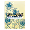 Fancy Sentiment Strips Press Plate + Die Set