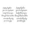 Friends Sentiments Press Plate & Die Set | Storytelling Collection