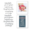 Friends Sentiments Press Plate & Die Set | Storytelling Collection