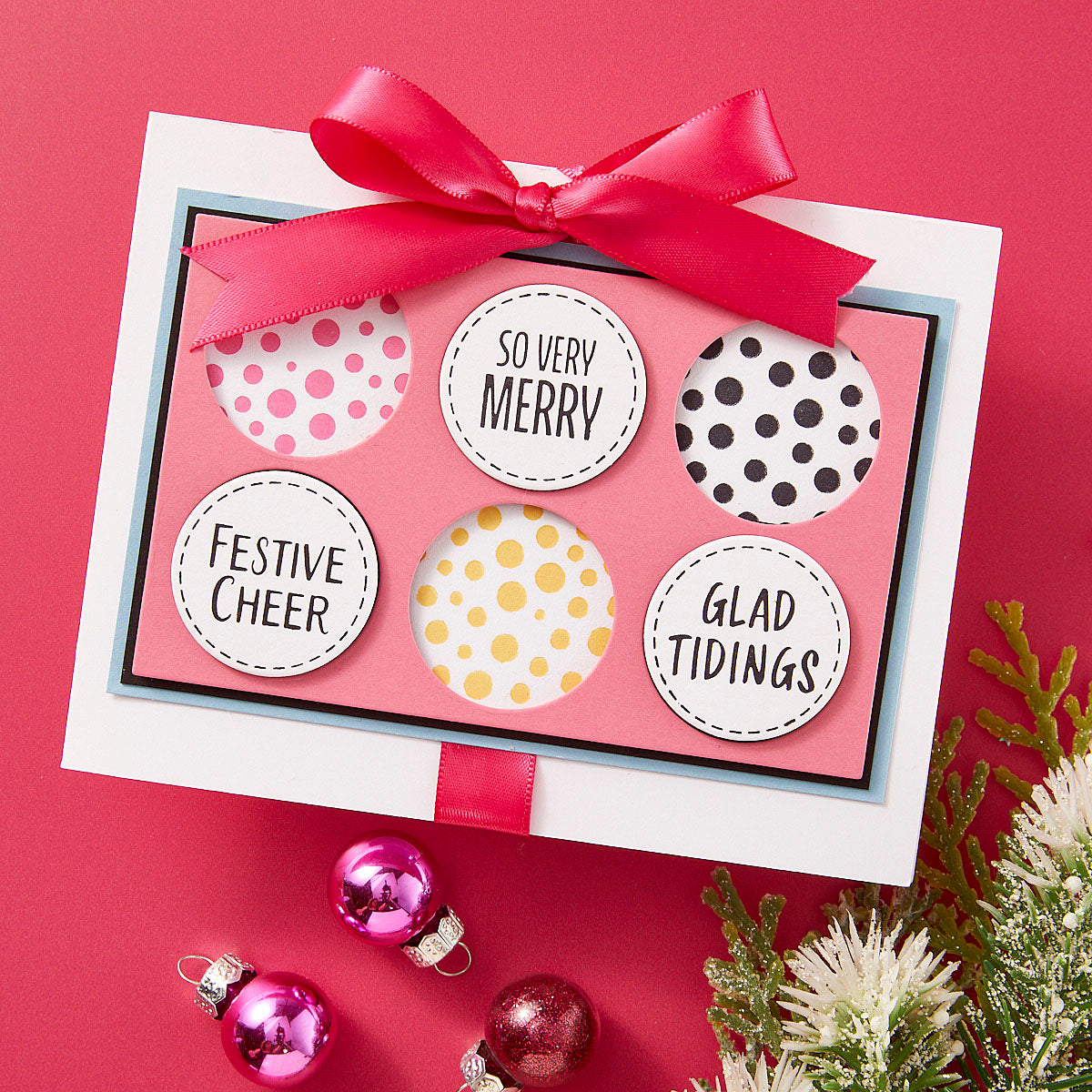 Holiday Background Panels Press Plates | Lisa Horton