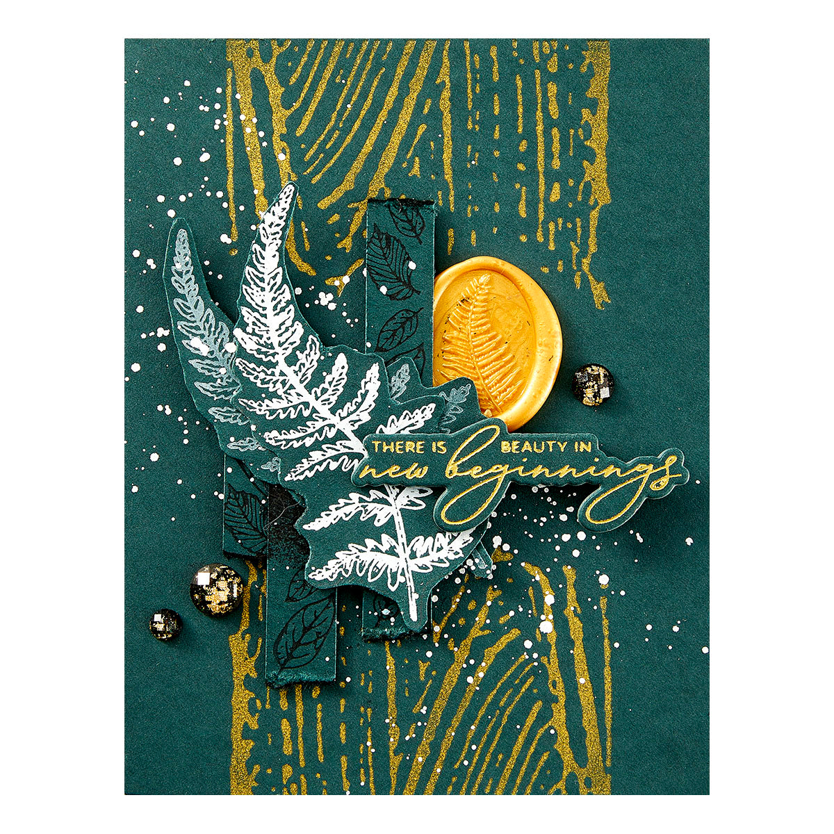 Woodland Tales Impressions Press Plate + Die Set {clearance}